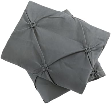Vaulia King Pillow Shams 20 x 36 Set of 2, Grey - Image 6
