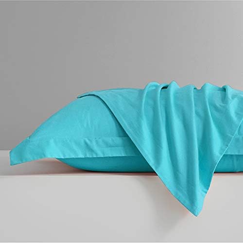 FLXXIE Microfiber King Pillow Shams Set of 2, Blue - Image 3