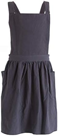 Children Cotton Apron Japanese Style Bib Home Clothes Painting Soft Comfort Pinafore Apron for Girls Boys by losofar