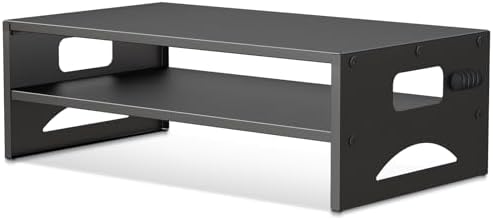 Pholiten 2-Tier Monitor Stand Riser for desk - Image 7