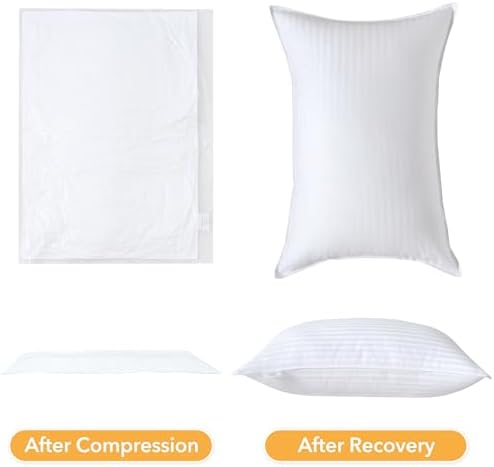 Oubonun Queen Size Pillows Set of 2, 20 x 30 Inch - Image 6