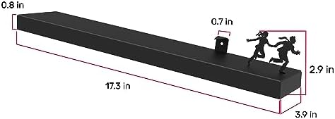 Funny Toilet Paper Holder Floating Wall Shelf - Avalanche Design - Image 3
