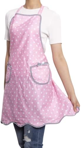 NEOVIVA Kitchen Aprons for Women with Pockets,Cooking Aprons for Women - Image 4