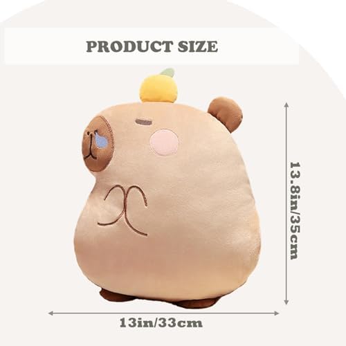 Cute Animal Plush Pillow with Hand Pocket - 3 in 1 Soft Stuffed Nap Pillow & Seat Cushion, with a Blanket, for Friends - Image 3