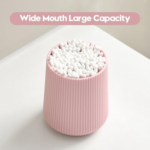 YAUKPH Pink Striped Toothbrush Holder - Image 2