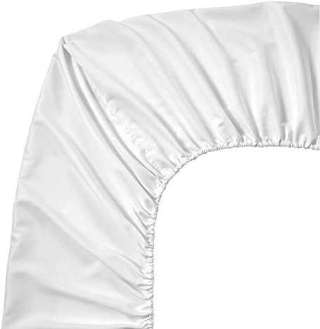 FreshCulture Twin Fitted Sheets, Bulk Pack of 6, Deep Pocket, Soft Microfiber Bottom Sheets for Home, Salons, Hotels, Twin Size Fitted Sheets Only (White) - Image 4