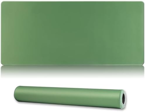 XXL Gaming Mouse Pad 35.4x15.7 Professional Large Mouse Pad & Computer Game Mouse Mat-90x40 Olivegreenus by Cmhoo