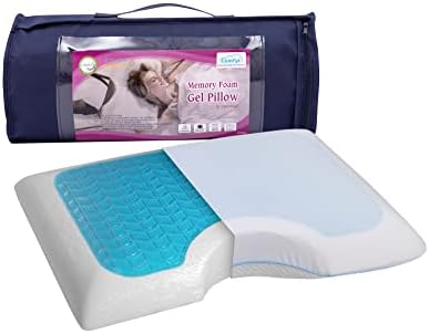 Side Sleeper Pillow - Bed Pillow - Cooling Pillow - My Skin Friendly Memory Foam Pillow - Pillow Cover Cervical Pillow Orthopedic Pillow Supports Posture Neck Bed Pillow Sleeping Pillow by COMFYTHOMEGOODS