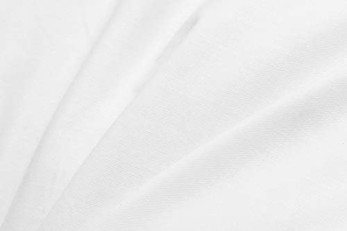 JA COMFORTS Goose Feather Down Bed Pillows (2 Packs)- King(20IN×36IN), High Fill Weight, Double-Layer Downproof Fabric Design, Goose Down Filling, 600 Thread Count,100% Cotton Cover, White - Image 6