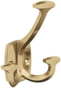 Amerock Vicinity Triple Prong Champagne Bronze Wall-Mounted Hook by Amerock