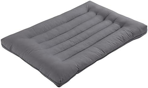 HOMBYS Ultra Thin Flat Pillow for Sleeping, Thin Pillow for Back Sleeper, Supportive Stomach Sleeping Pillow, Slim Bed Pillow, Machine Washable-Standard Size 18x26, Grey by HOMBYS