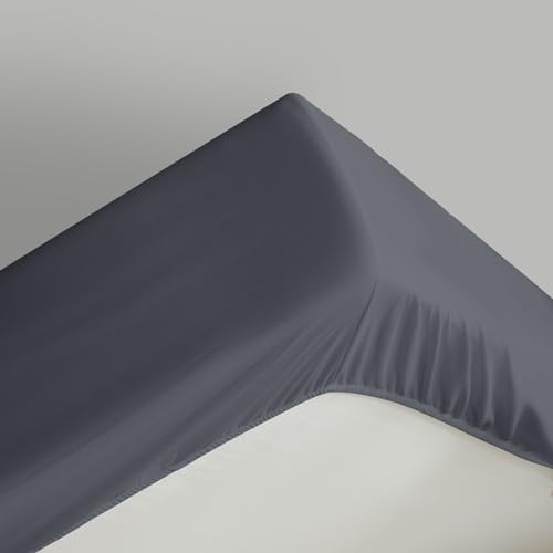 Maple&Stone Queen Fitted Sheet Only, Bulk Pack of 6 Bottom Grey Sheets - Image 5