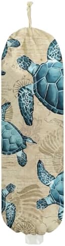 Turtle Plastic Bag Holder for Kitchen Essentials Sea Turtle Gifts for Women by Unknown
