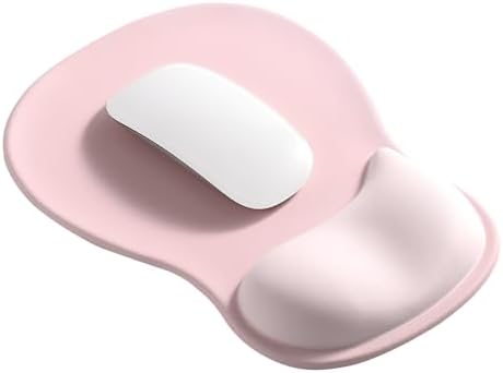 EooCoo Mouse Pad with Gel Wrist Rest, Ergonomic Mousepad Wrist Alignment by EooCoo