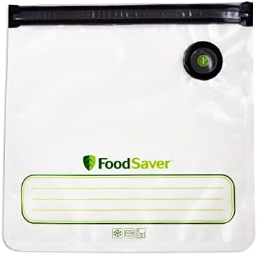 FoodSaver Reusable Gallon Vacuum Zipper Bags, Vacuum Zipper Storage Bags and Accessories (8 Count) - Image 2