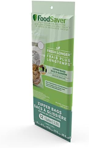 FoodSaver Reusable Gallon Vacuum Zipper Bags, Vacuum Zipper Storage Bags and Accessories (8 Count) - Image 6