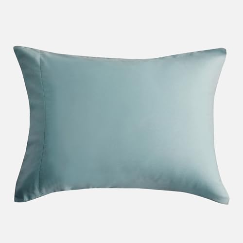 DOZ Pillowcase Set, 100% Viscose derived from Bamboo, Organically Grown, Buttery Soft, Silky, Breathable, Cooling, Oeko-TEX, High GSM, 2-Pack, Envelope Closure (Queen, Teal) - Image 3