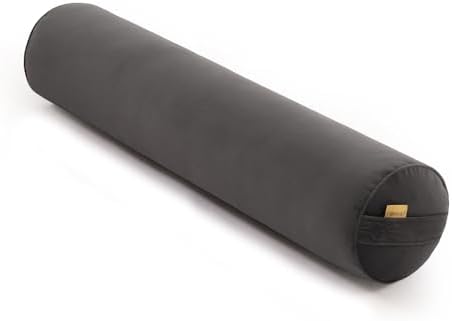 Body Pillow for Adults,Long Round Pillow,Big Cylindrical Pillow,Large Full Bolster Pillows for Side Sleepers (Steel Gray, 39.37"*7.87") by Ailuteie