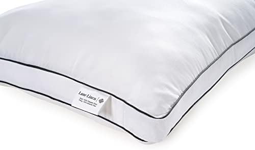 LANE LINEN Standard Size Bed Pillows for Sleeping, Set of 4, 20x26 - White - Image 6