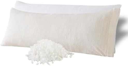 WhatsBedding Memory Foam Body Pillow with Cover, Long Bed Pillow for Adults by WhatsBedding
