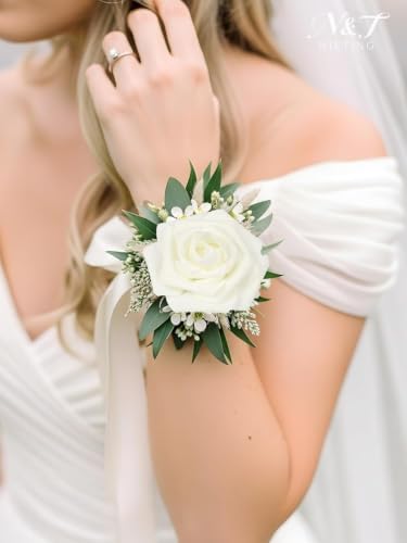 Artificial Roses Flowers Real Touch Fake Flower with Stem Decorations,25Pcs - Image 5