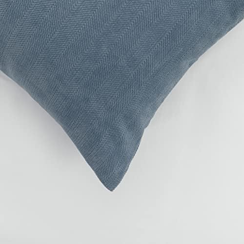 AMBERIS 2 Pillowcases (45×45cm)(Without Insert) Blue, Modern Style 2 Pillowcases (Without Insert) for Home Hotel Decorations - Image 5