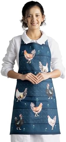 Maison d' Hermine Aprons for women with Pocket 100% Cotton (27.50"x31.50") by MaisondHermine