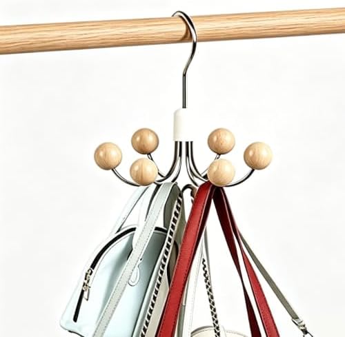 Sweatshirt Hangers with 6 Cedar Balls, Purse Hanger, Scarf Hanger by Unknown