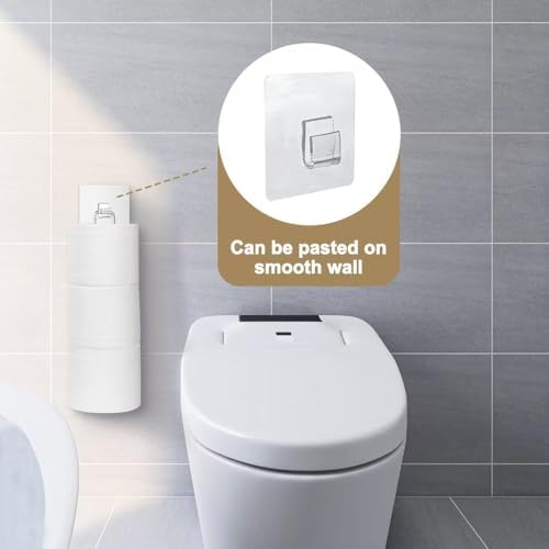 Over The Tank Toilet Paper Holder for 2 Roll Tissue 1pcs - Image 2