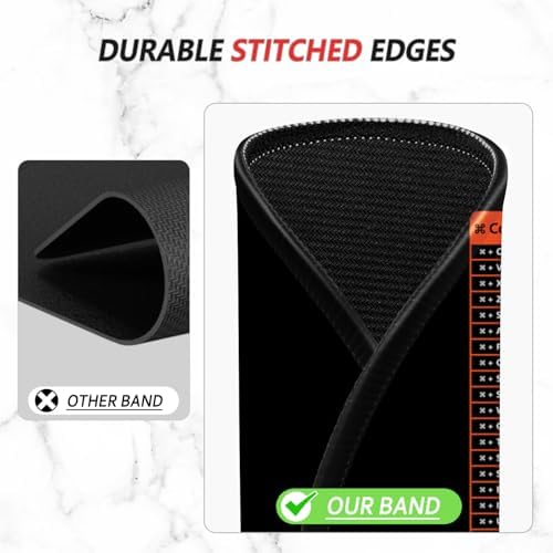 ITNRSIIET Mouse Pad Non-Slip Rubber Base Smooth Surface Stitched Edges Waterproof Durable Compatible with All Mice for Office & Gaming, Desk Accessory, Diameter 8.7 inch, MacShortcuts - Image 5