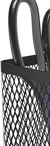 TRU RED Stackable Wire Mesh Jumbo Pencil Holder, Matte Black, 3-Pk - Image 5
