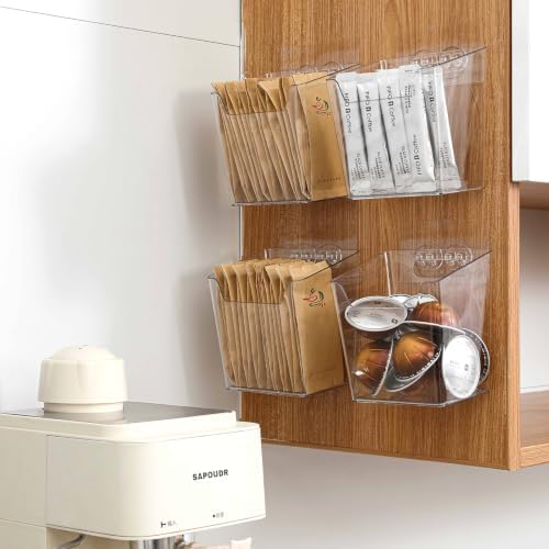 4 Pack Drink Packet Organizer, Hot Chocolate Packets/Drink Mix/Tea Holders - Image 4