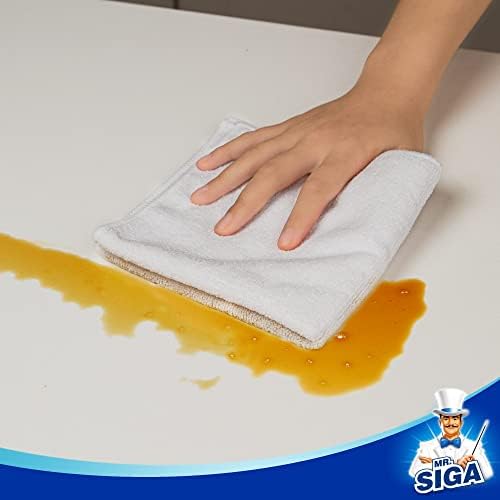 MR.SIGA Microfiber Cleaning Cloths, Streak Free Microfiber Towels, 12 Pack - Image 3