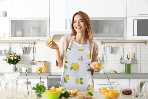 Adjustable Waterproof Kitchen Apron for Women with 2 Pockets - Image 2