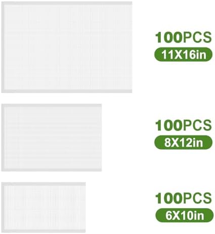 Vacuum Sealer Bags for Food Storage, 300pcs Precut Pint, Quart & Gallon - Image 2