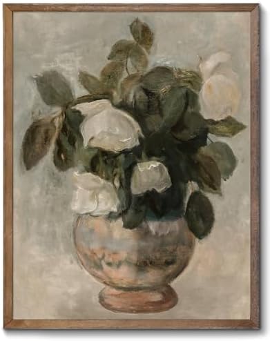 RETRART Vintage Wall Art, Vintage Floral Wall Art Prints - Vintage Flower Pictures Decor Aesthetic - Canvas Prints for Bedroom Living Room Bathroom Wall Decor - 11" x 14" Unframed by Home
