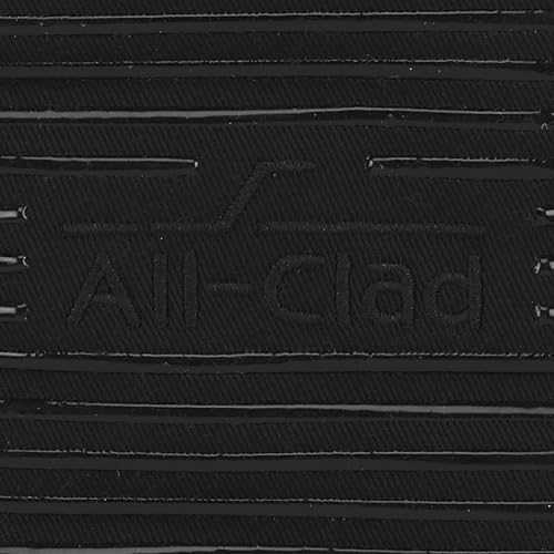 All-Clad Premium Pot Holder & Hot Pad: Heat Resistant to 500 Degrees - 100% Cotton, 10""x6.25"" Hot Pad for Kitchen and Barbeque, (2-Pack), Black - Image 3