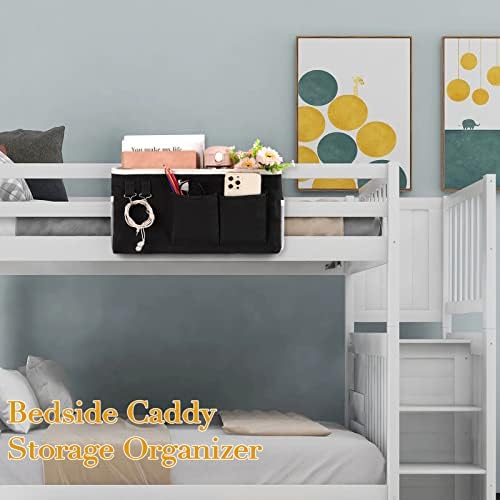 Bedside Caddy Bedside Storage Bag for Headboards/Bunk Bed - Image 3