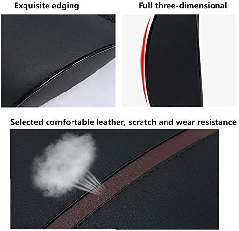 ZHONGLI Memory Foam Lumbar Support Pillow-Middle/Lower Back Support Cushion-Used for car Seats, Office Chairs, recliners, etc. (Khaki) - Image 6