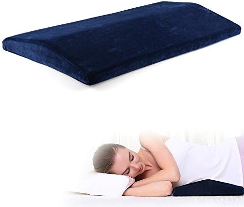 Soft Memory Foam Sleeping Pillow for Lower Back Pain,Multifunctional Lumbar Support Cushion for Hip,Sciatica and Joint Pain Relief,Orthopedic Side Sleeper Bed Pillow by Cozy+Hut