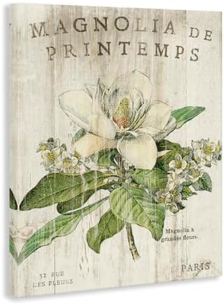 Stupell Industries French Magnolias In Spring Stretched Canvas Wall Art, Proudly Made in USA, Design By Artist Sue Schlabach, 16x20 - Image 2
