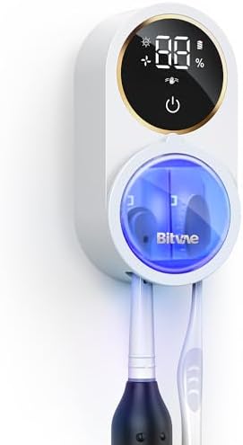 Bitvae Upgraded Tooth Brush Holder for Bathroom 2.0 Infrared Sensing by Bitvae