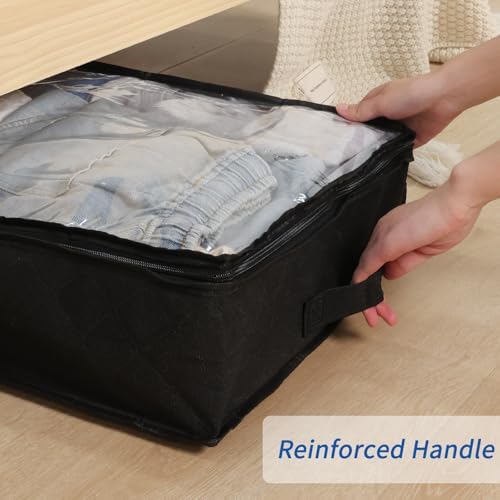 Fixwal Under Bed Storage Bags 6 Pack Underbed Containers for Clothing - Image 5