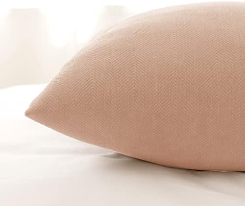 AMBERIS 2 Pillowcases (45×45cm)(Without Insert) Beige, Modern Style 2 Pillowcases (Without Insert) for Home Hotel Decorations - Image 4