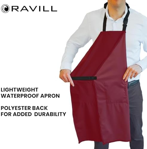Ravill Waterproof Aprons For Men and Women with Pockets - Image 6