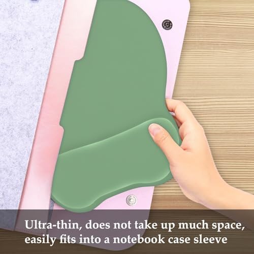 EooCoo Ergonomic Mouse Pad with Wrist Rest, Memory Foam Support Mousepad - Image 5
