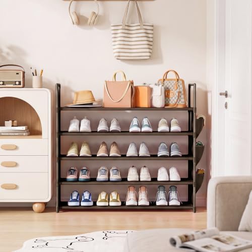 OYREL Shoe Rack 5 Tier 20-25 Storage Capacity Shoes Organizer - Image 2