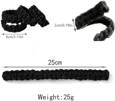 6 Pack Curtain Tiebacks Handmade Braided,Window Treatment Curtain Holdbacks - Image 2