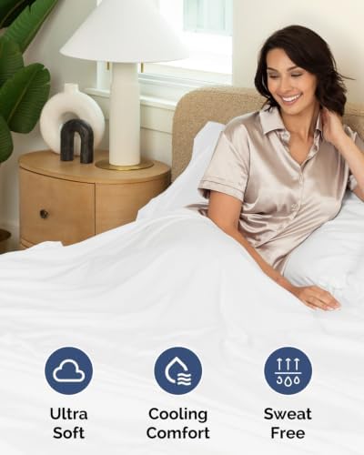 CGK Linens 2 Pack Extra Deep Twin XL Fitted Sheets - White - Image 3