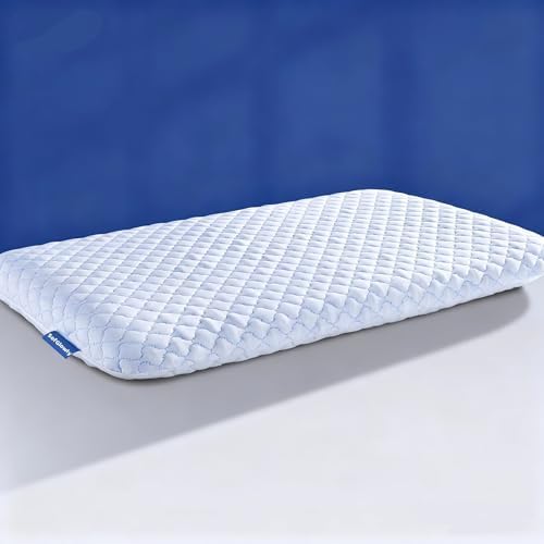 SofGlowly Thin Flat Pillow for Sleeping – 2.25" Ultra Slim Cooling Memory Foam Pillow for Stomach & Back Sleepers, Low Profile Neck Alignment Design with Soft Washable Cover,Supportive & Comfortable by SofGlowlycomforteveryday
